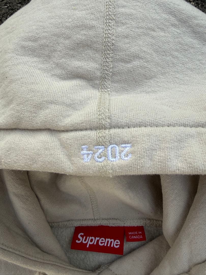 Supreme ボックスロゴ ホワイト パーカー Mサイズ