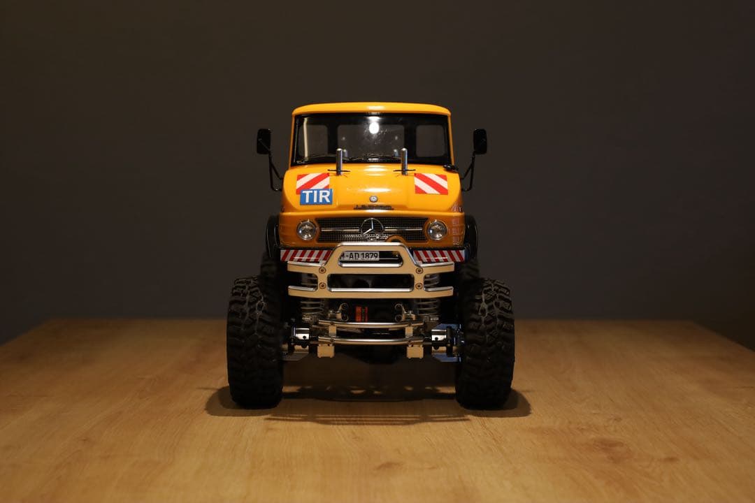 タミヤCR-01 ウニモグ406 1/10RC 4WS仕様 カスタム