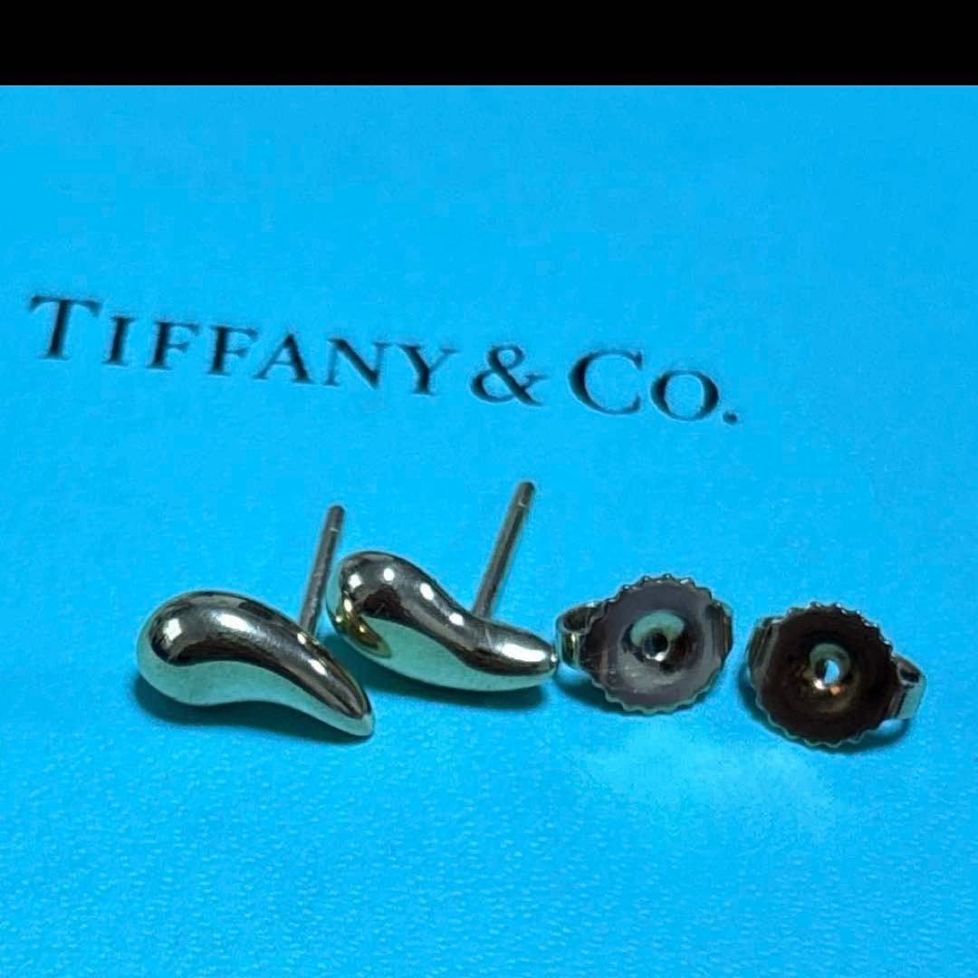 たか　ティファニー　ティアドロップ ピアス　750 キャッチ純正