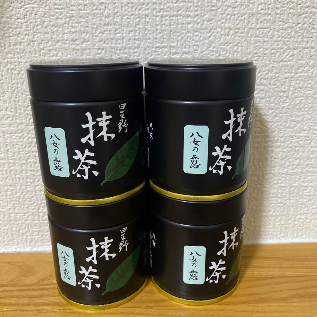 【星野製茶園】八女の露 40g缶入り【4点セット】