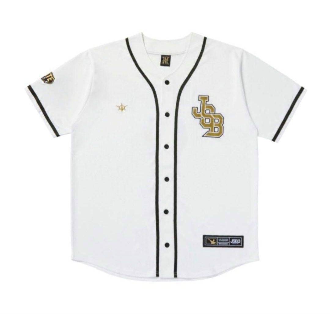 【新品未開封】三代目 ライブグッズ ベースボールシャツ 白 FC限定