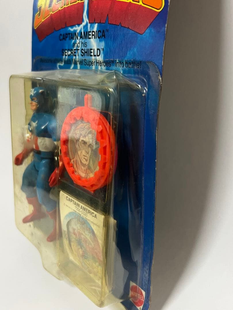 1984年当時物　未開封　マテル製　キャプテンアメリカ　フィギュア　Mattel
