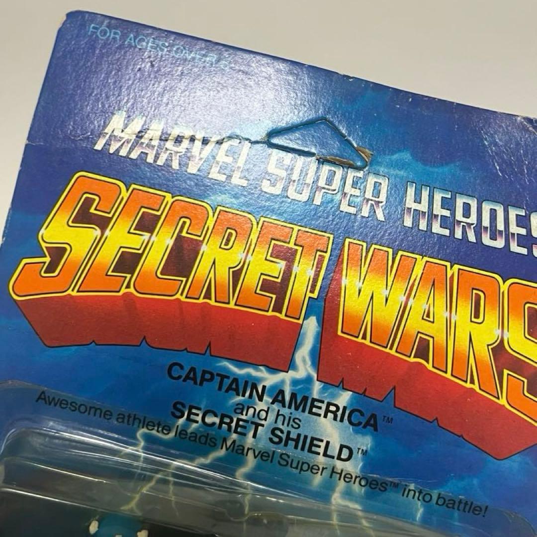 1984年当時物　未開封　マテル製　キャプテンアメリカ　フィギュア　Mattel