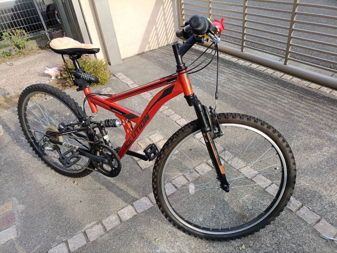 最終値下 あさひ ASAHI ソリューション-G マウンテンバイク MTB 橙