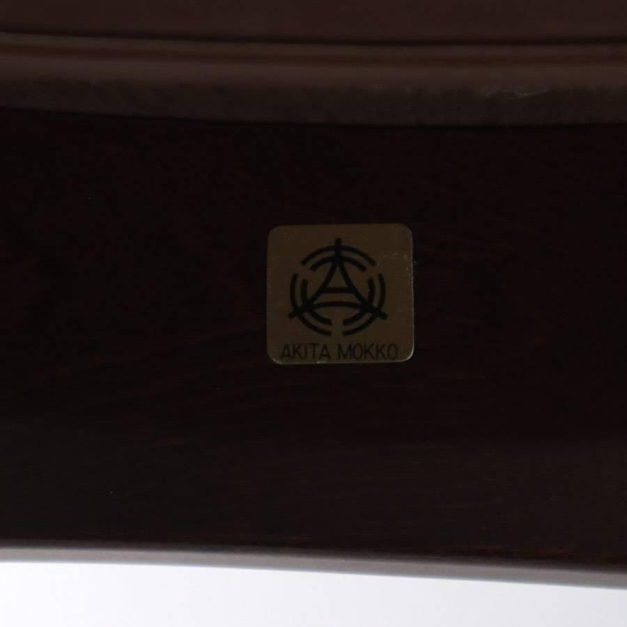 値下秋田木工 IDC大塚 No.202 剣持勇 スタッキングスツール 茶 PVC