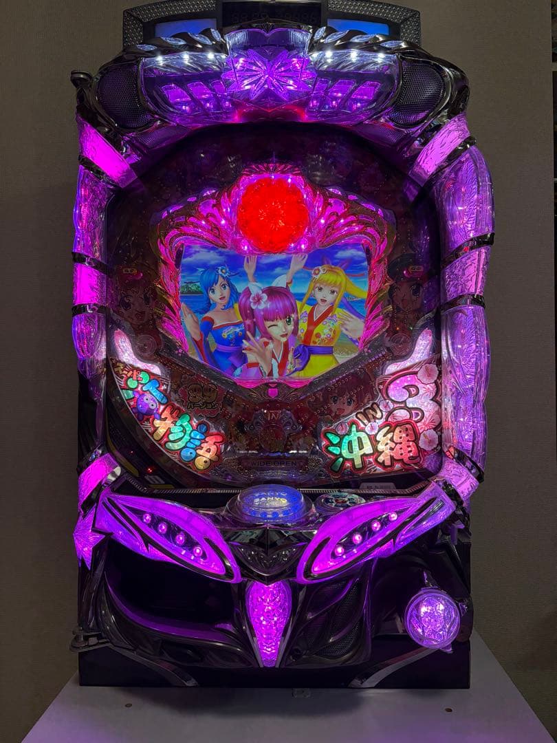 CRA スーパー海物語　IN 沖縄3ASB 循環仕様　データカウンター　枠付き