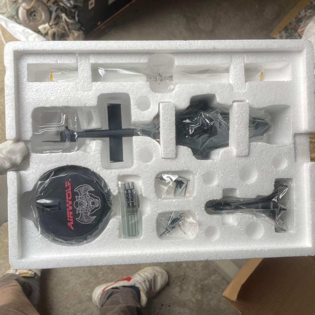 アオシマ　ミラクルハウス 新世紀合金　1/48 エアーウルフ　AIR WOLF