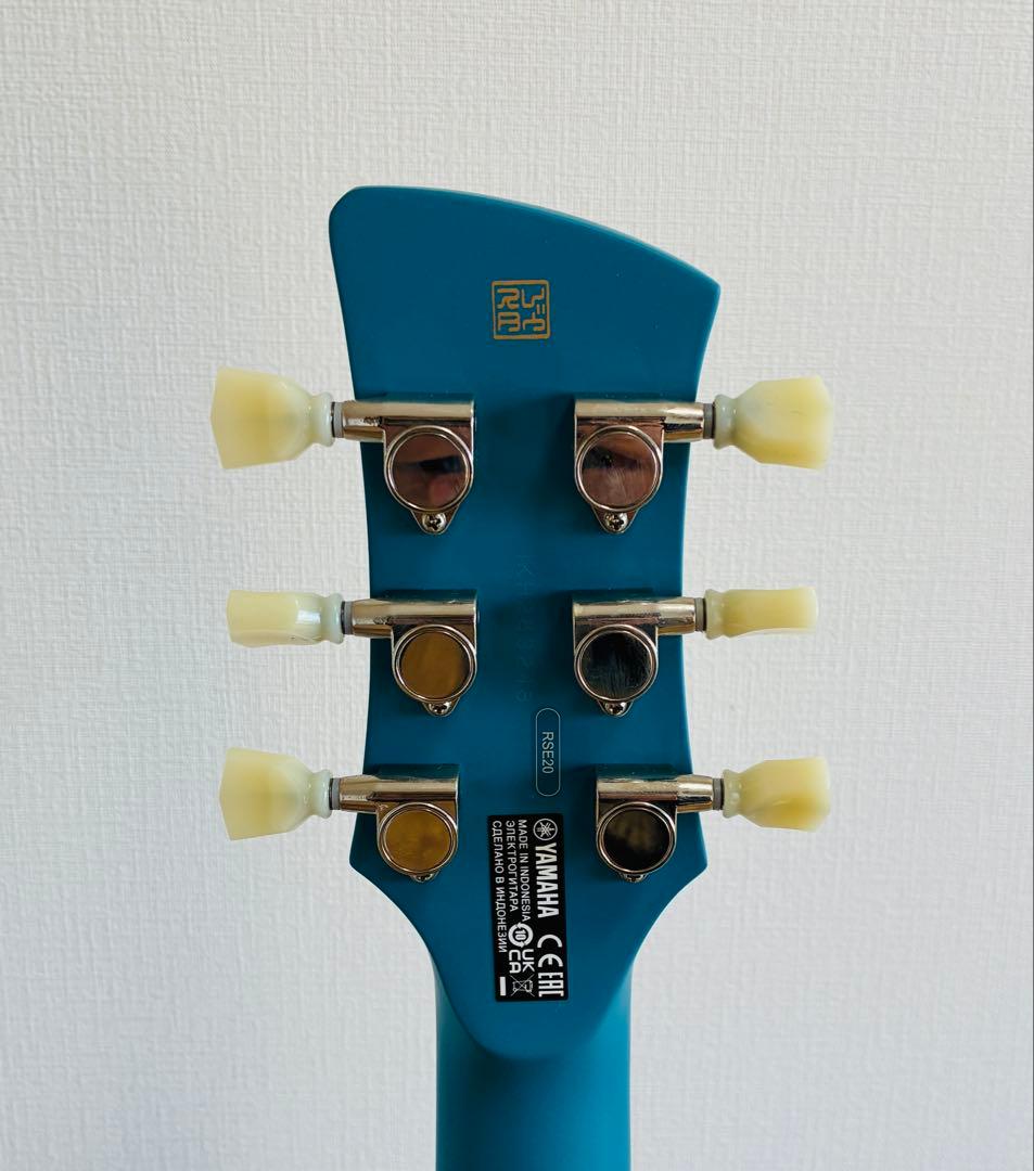 美品 YAMAHA ヤマハ RSE20 エレキギター ブルー おしゃれ