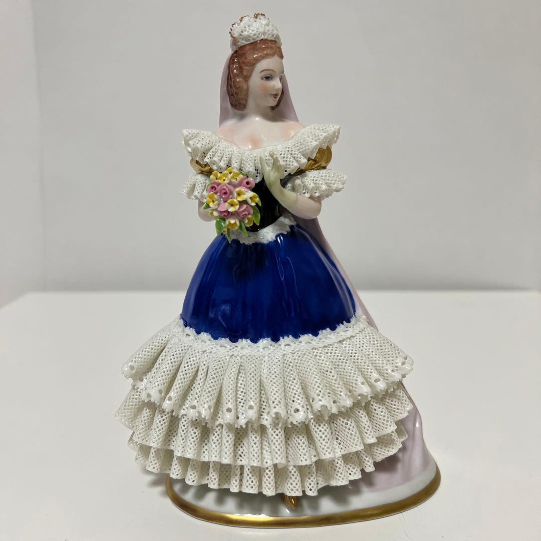 Sitzendorfer レースドール 初めての舞踏会を前にした娘 限定品 中古