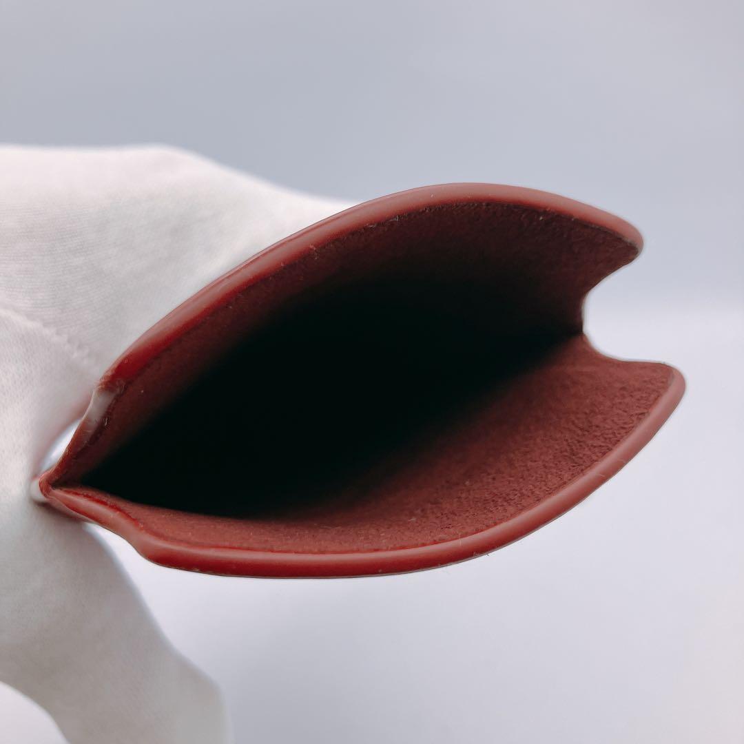 ✨極美品✨　LOUIS VUITTON ルイヴィトン　携帯ケース　レザー　赤