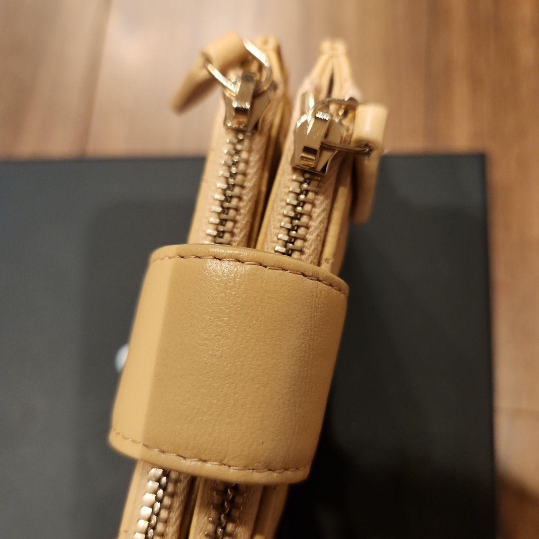 限定お値下げ！極美品★CHANELシャネル★ミニ財布ベージュ