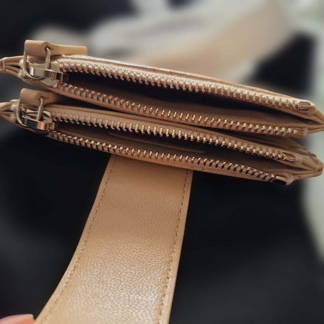 限定お値下げ！極美品★CHANELシャネル★ミニ財布ベージュ