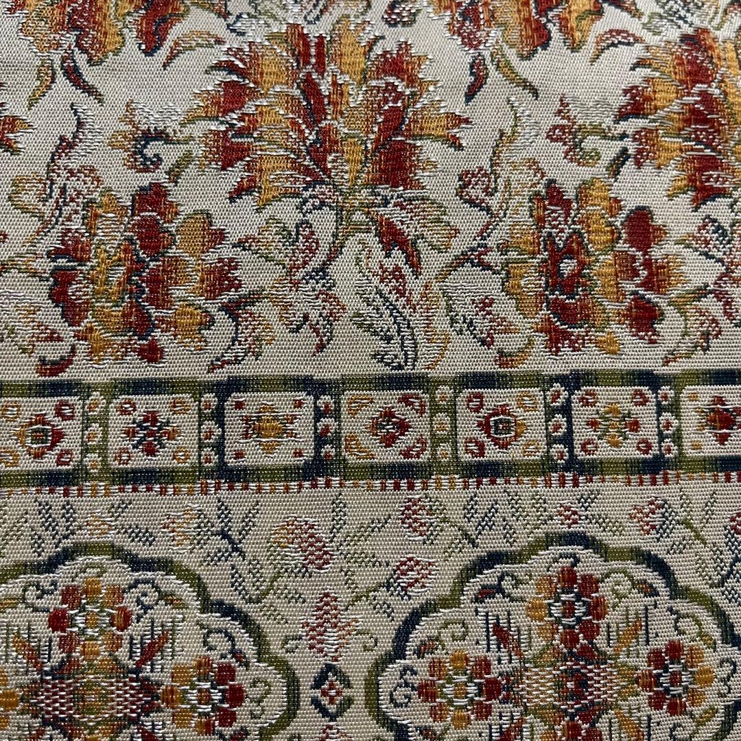 sy258 正絹 色紬 結城紬 ４点フルセット 身丈157裄丈66