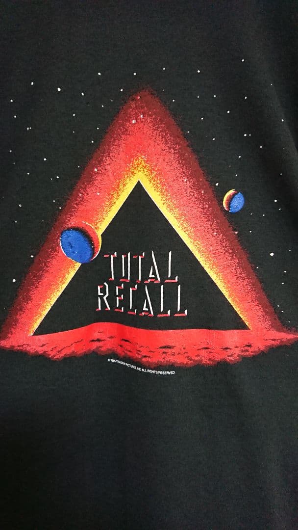 【90's未使用】TOTAL RECALL / トータルリコール Tシャツ