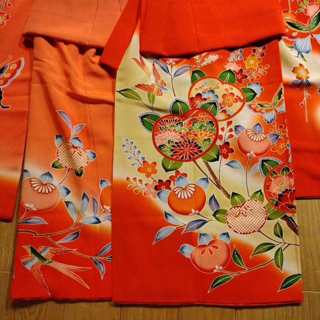 七五三　七歳　正絹