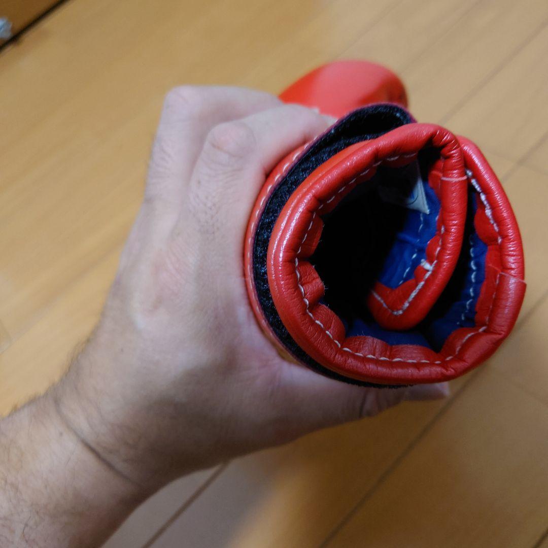 最終価格 Winning ボクシンググローブ 8oz レッド マジックテープ式