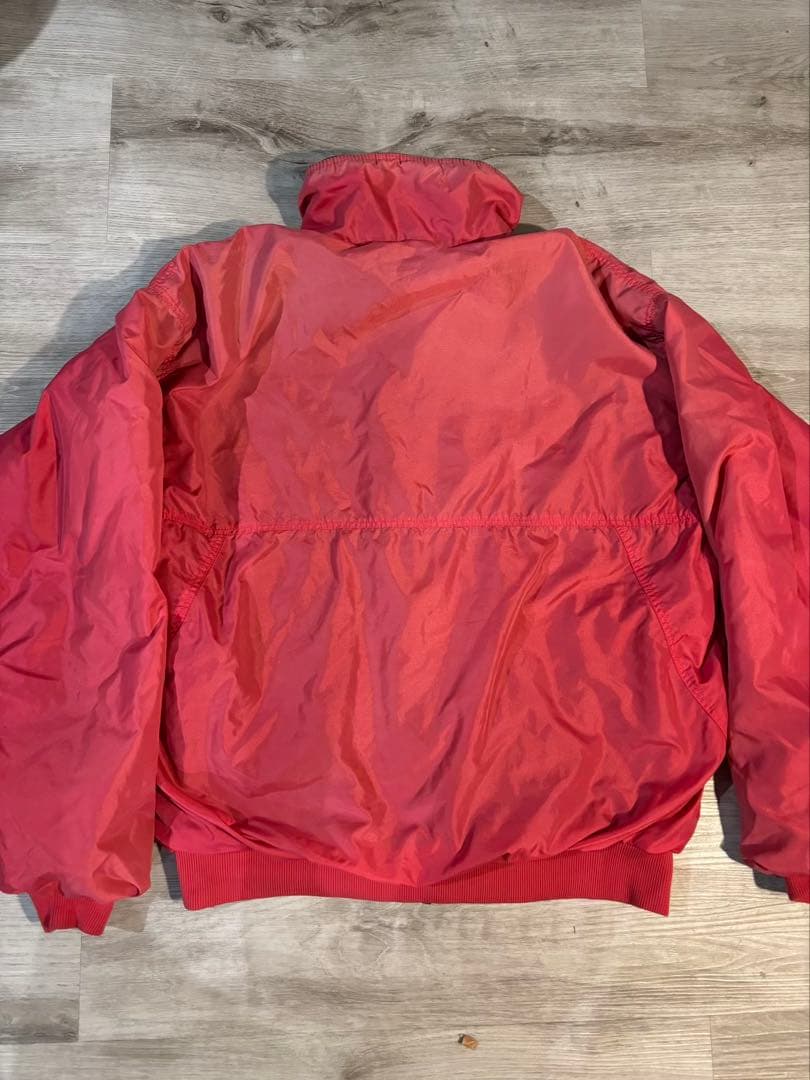【USA製】Patagonia フリースライナー ナイロンジャケット レッド M