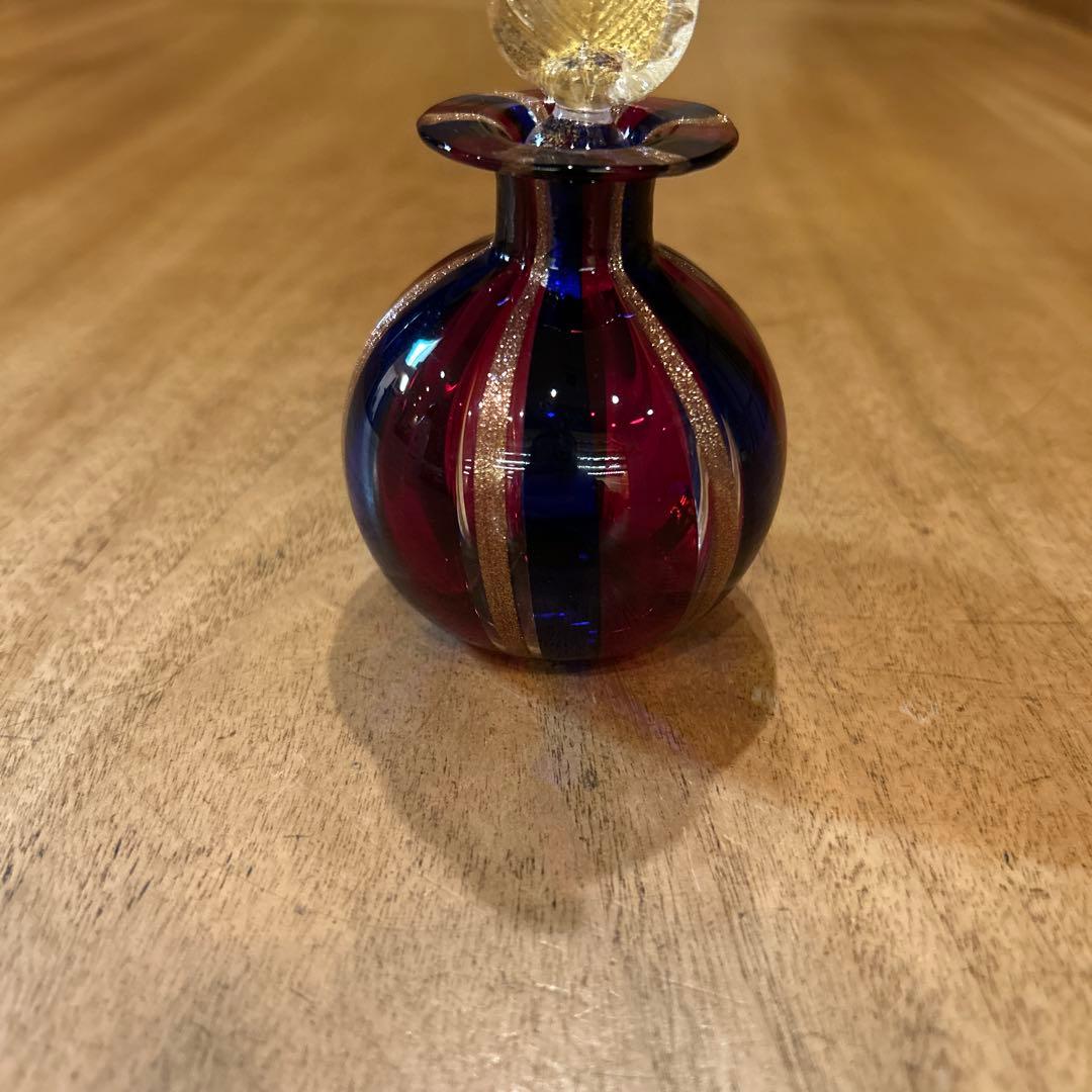 ベネチア　ムラーノガラス　香水瓶　ビンテージ