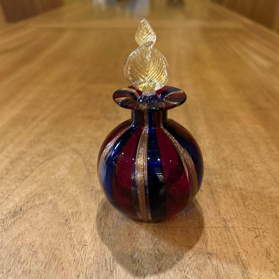 ベネチア　ムラーノガラス　香水瓶　ビンテージ