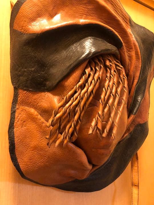 レザー彫刻　1980's made in USA