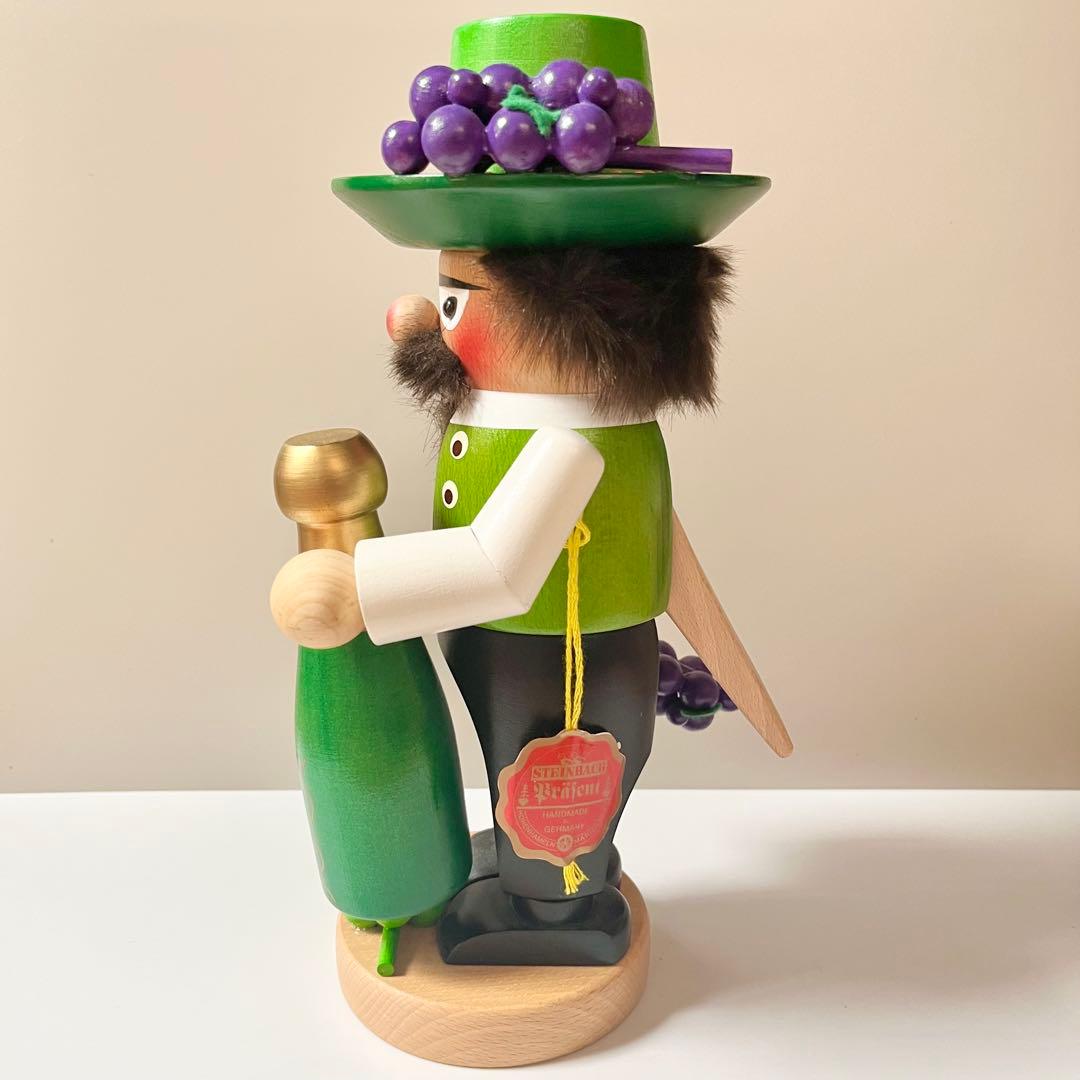 ドイツ STEINBACH シュタインバッハ くるみ割り人形 ワイン ぶどう