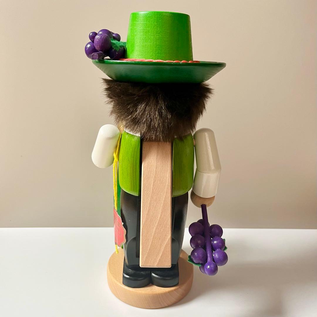 ドイツ STEINBACH シュタインバッハ くるみ割り人形 ワイン ぶどう