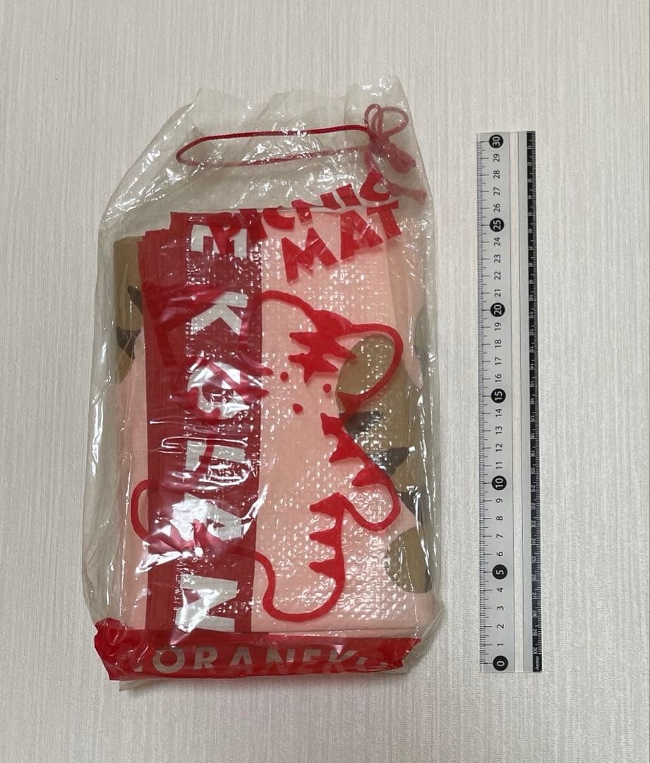 【匿名配送】未使用　サンリオ　ピクニックシート　旧ロゴ　1988 昭和レトロ