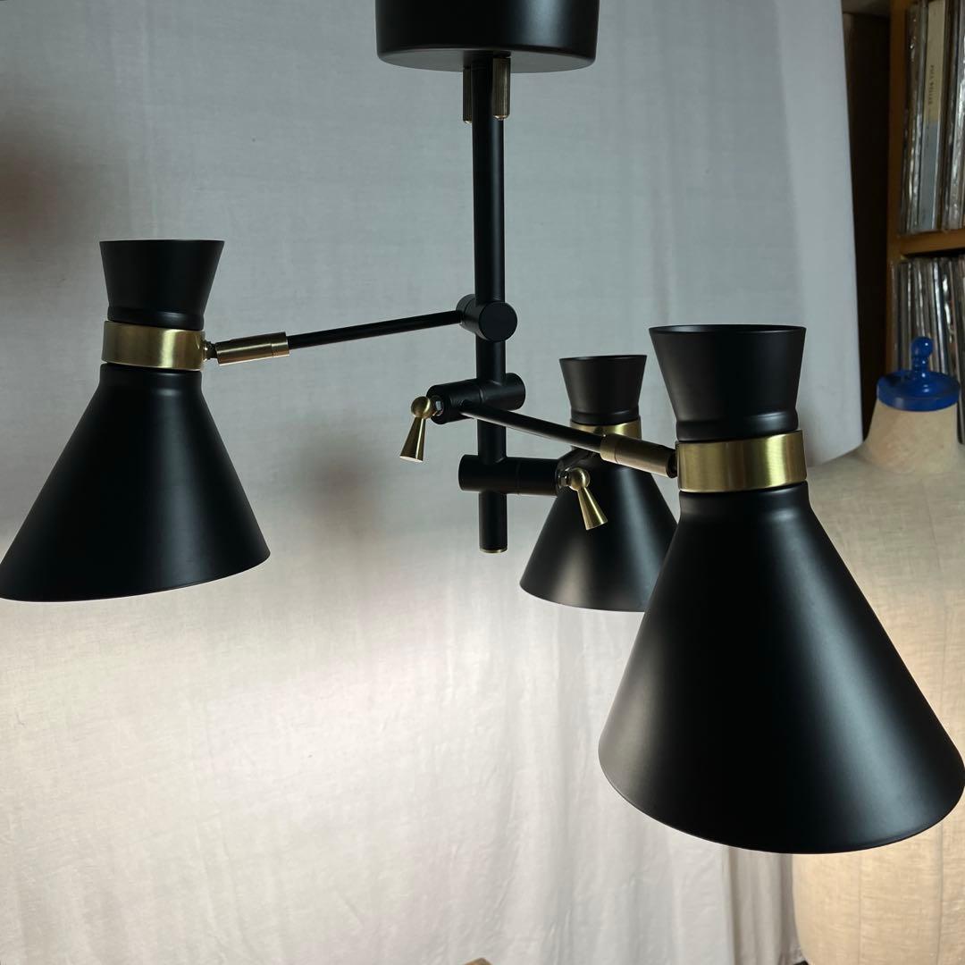 美品 ブルックリンスタイル◾️トヨスター 3灯式 シーリングライト 天井照明