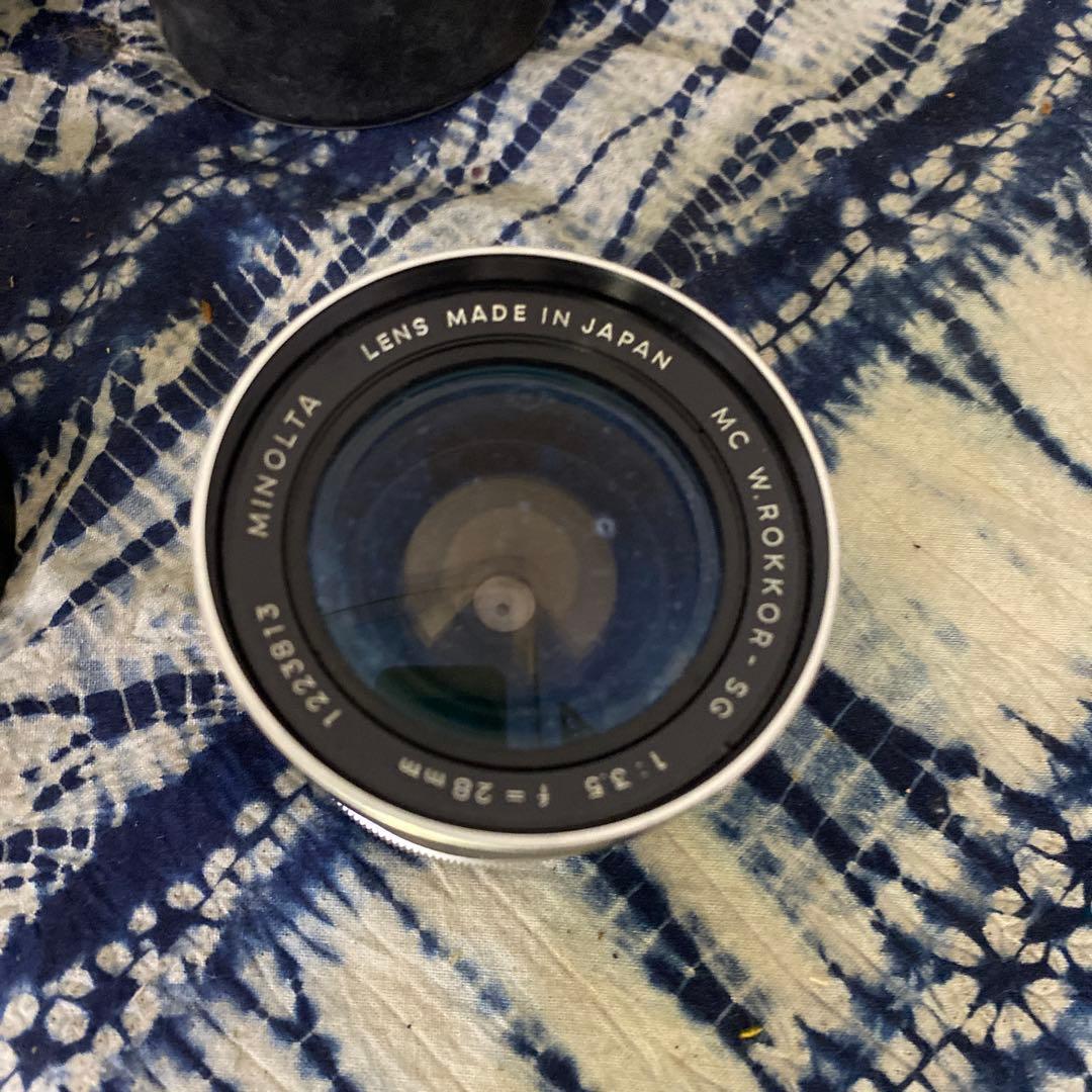 ミノルタMINOLTA MC W.ROKKOR1:35 f=28mm レンズ