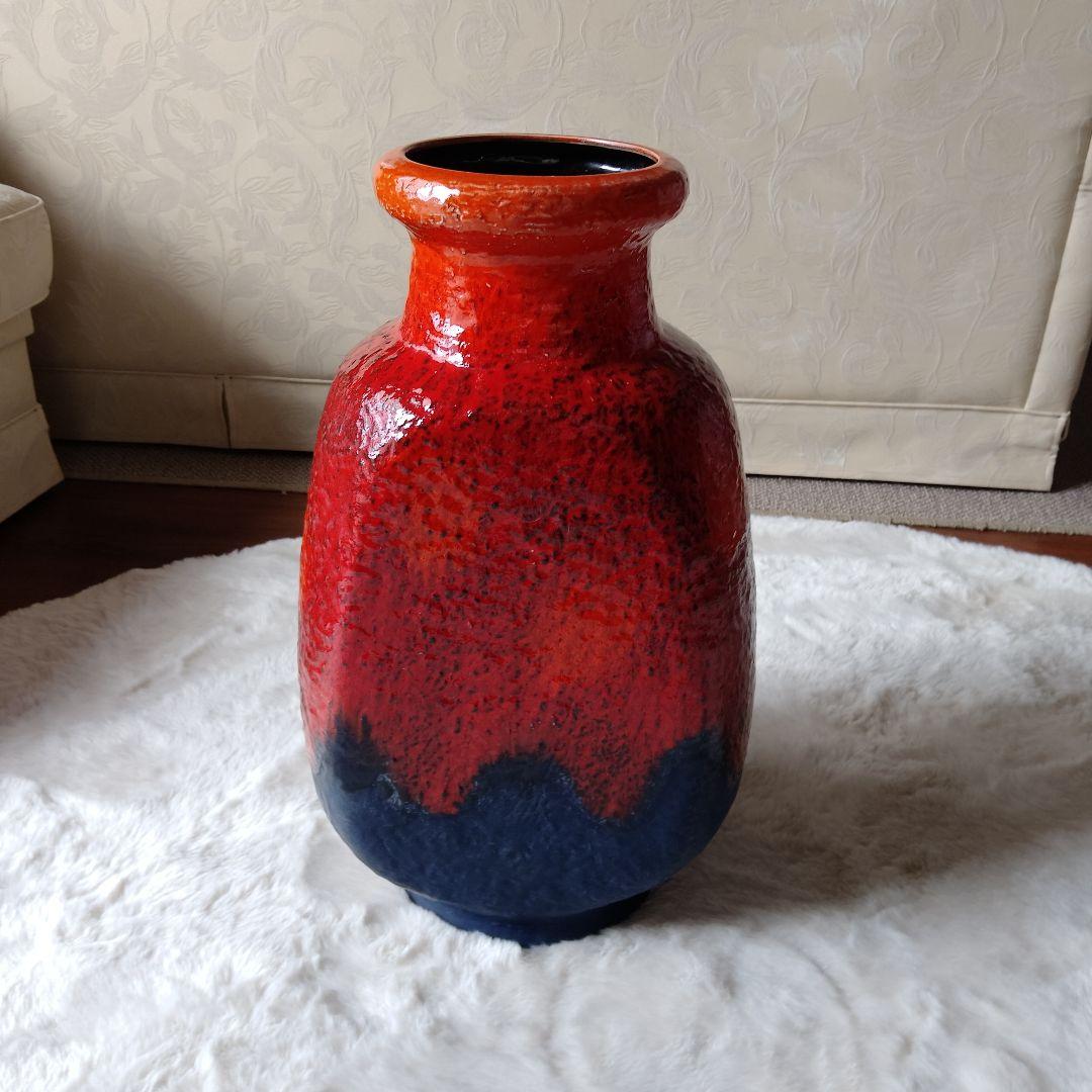 【美品】Fat Lava Dumler & Breiden　西ドイツ　花瓶　特大