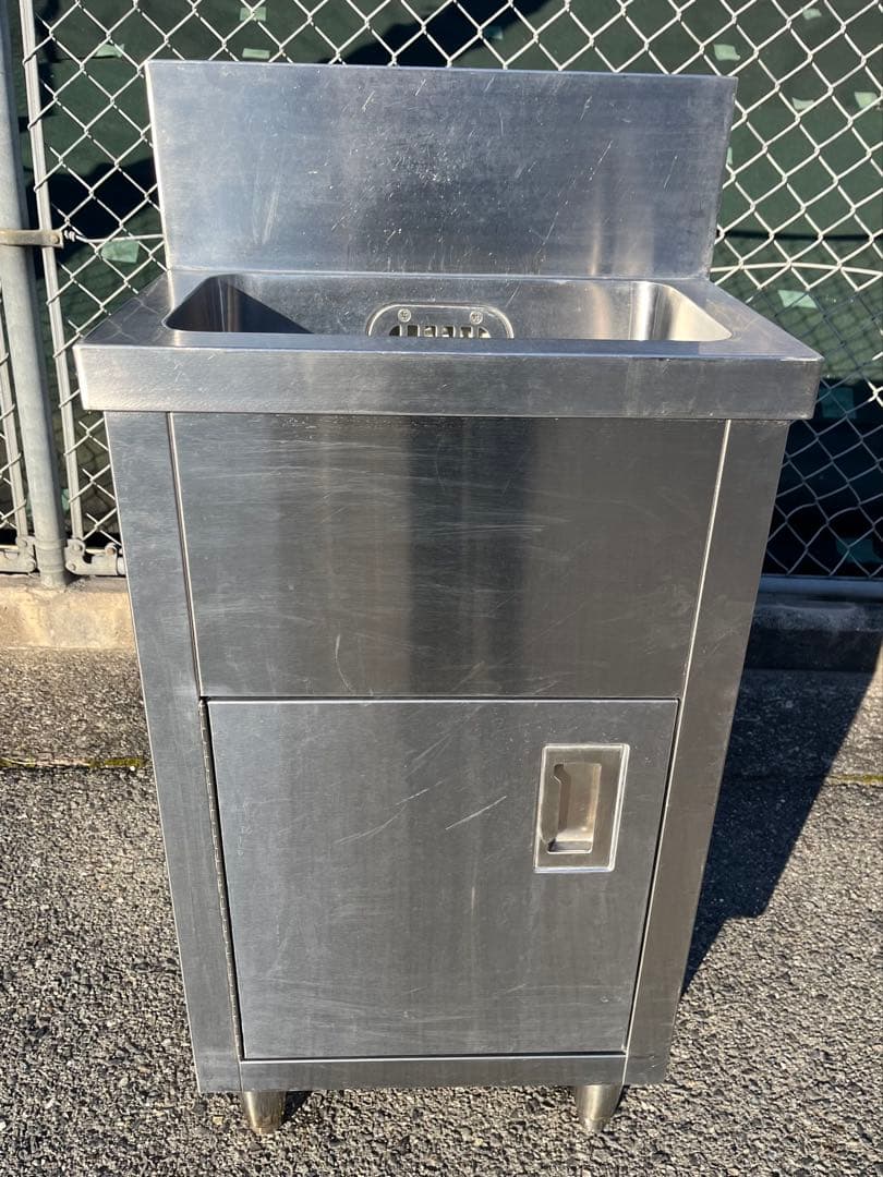 ステンレス1槽シンク 流し台　450×340×800