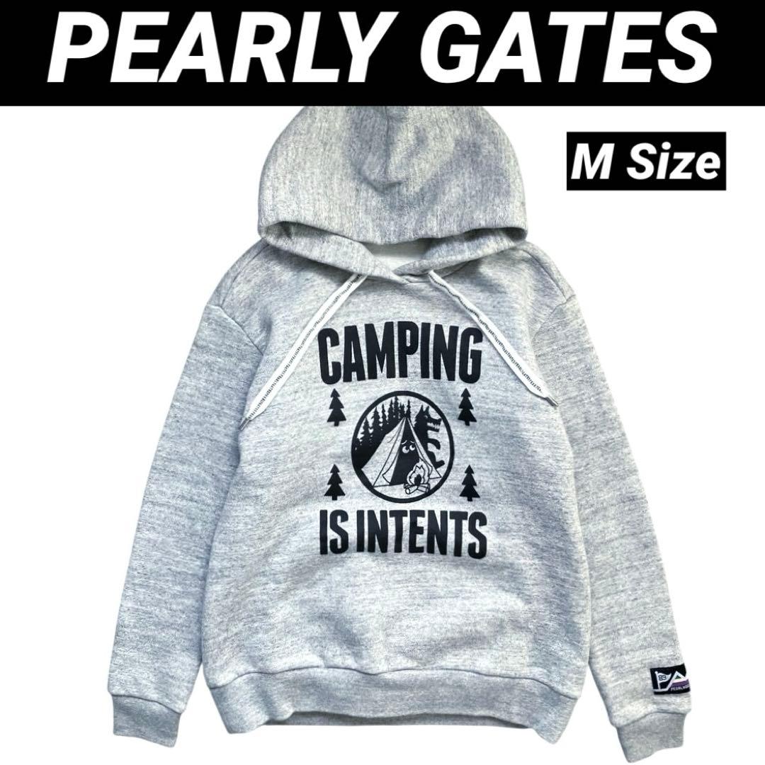 【美品】 PEARLY GATES レディース 裏起毛 パーカー M