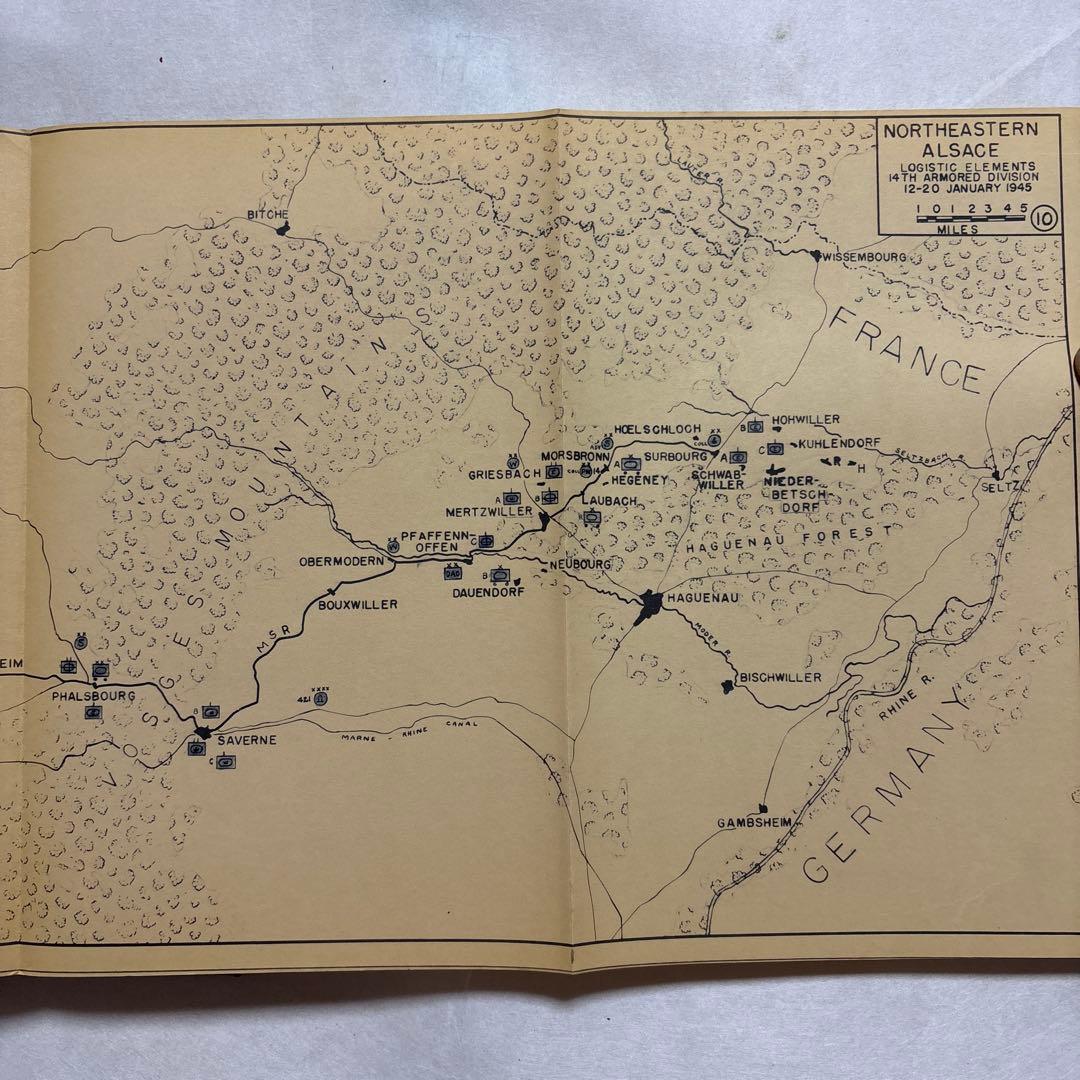 【洋書•戦争】ハッテン=リッターショッフェンの戦いにおける第14装甲師団 米国製