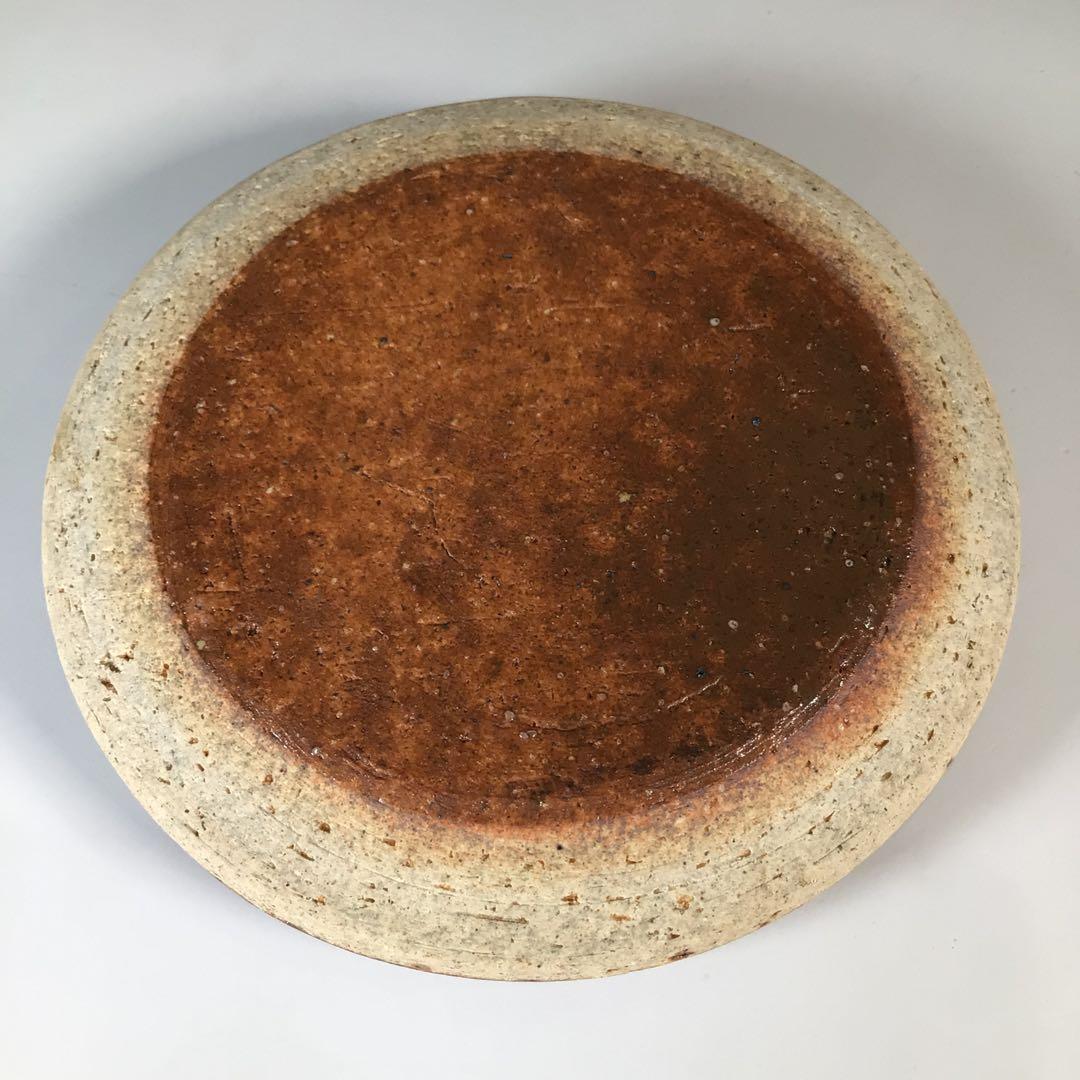 Ｎ６９３　水指　『温品焼』『康寿窯　本多康彦造』『一重口水指』　共箱　茶道具