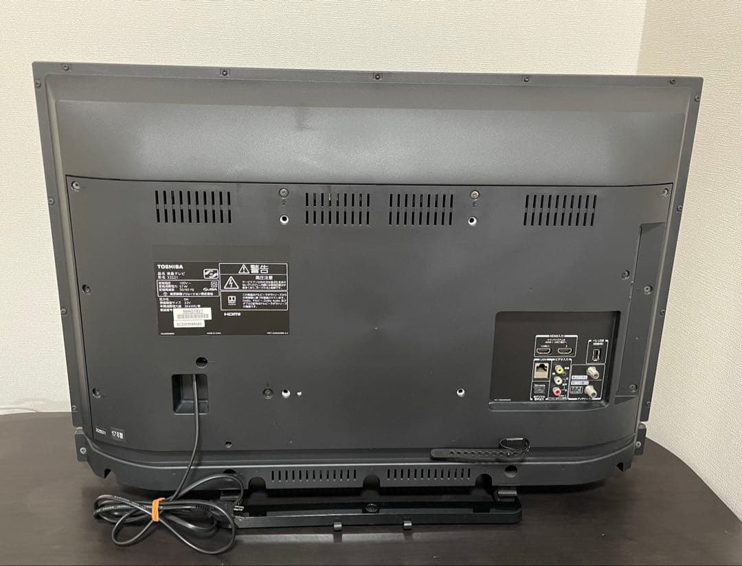 【美品】東芝 32型 2017年製 REGZA 32S21 液晶テレビ