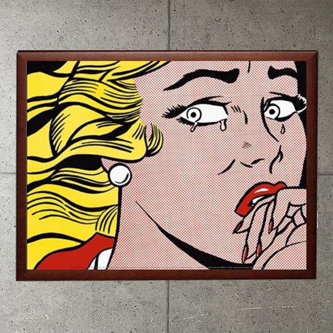 特別額装品/Crying Girl、 1963（ロイ リキテンスタイン）