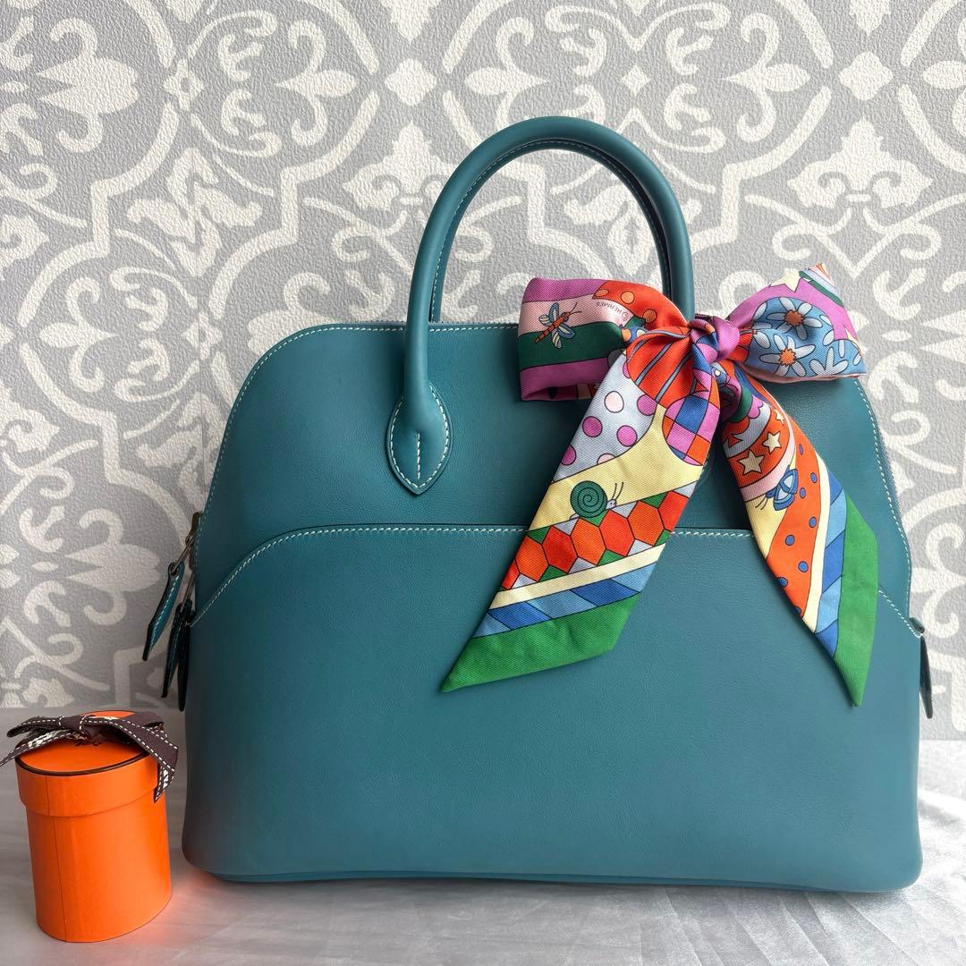 M  HERMES ボリード1923 30 ブルーイズミール