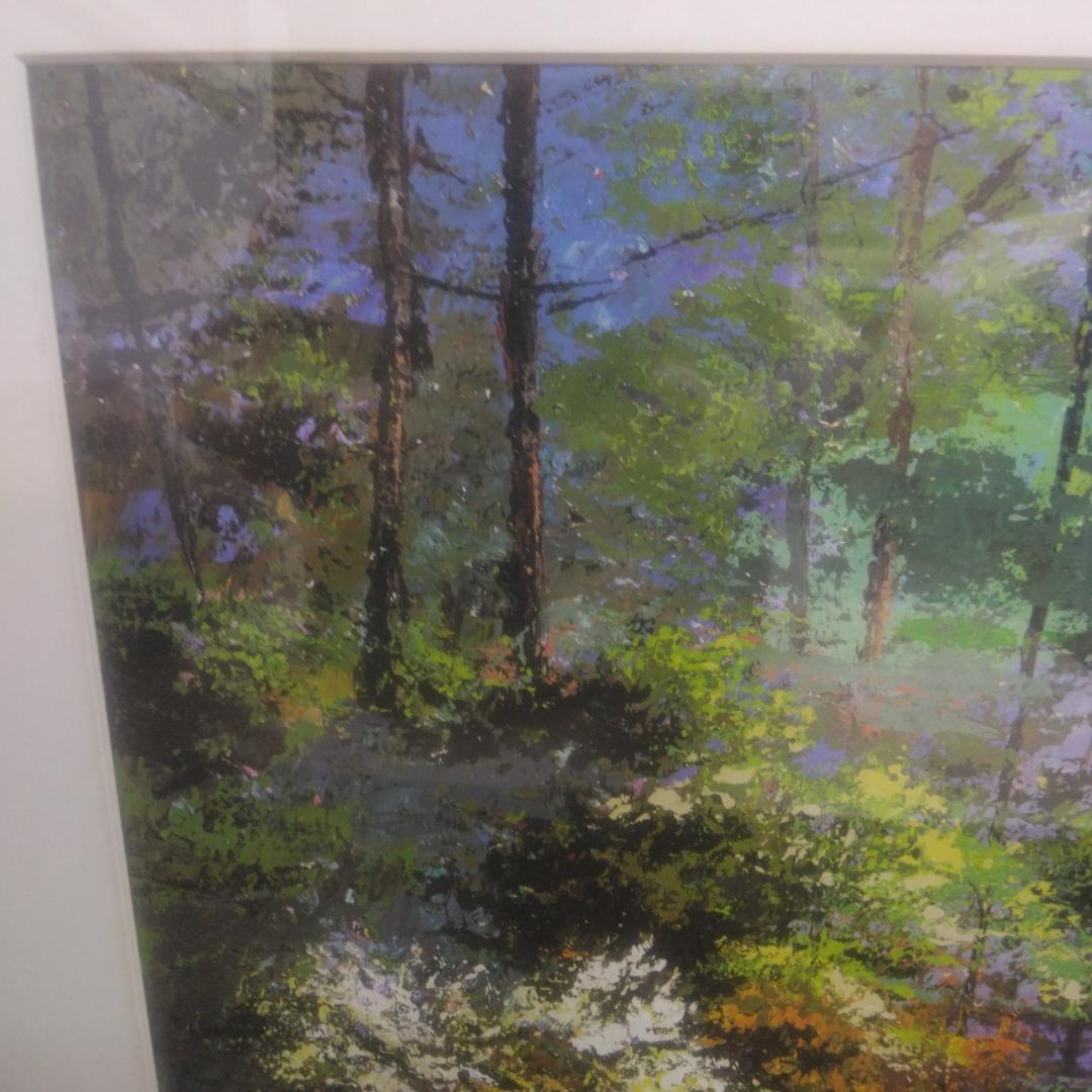 マーク・キング　オーガスタ11番ホール　中古　大判額装アートポスター