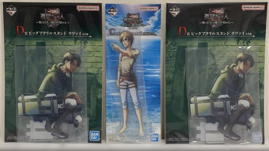 【ラストワン賞'A賞'B賞'C賞】その他 一番くじ 進撃の巨人 計34点