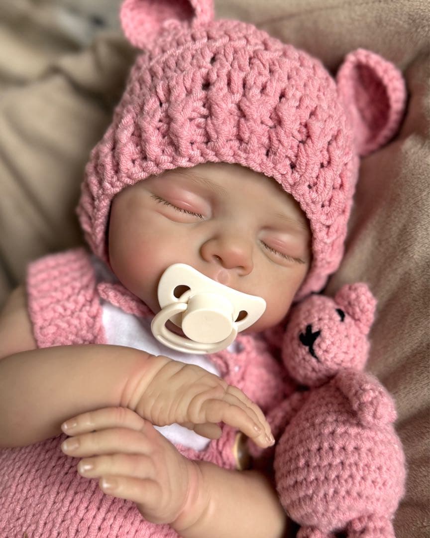 ★新品★リボーンドール 癒しのスリーピングベビーちゃん 45cm