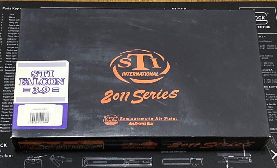 新品同様 KSC ガスブローバック STI ファルコン FALCON 3.9