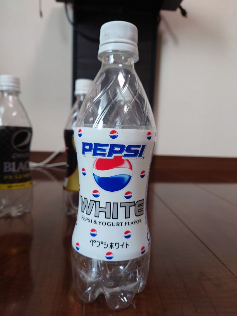 【絶版】ペプシコーララベル付きボトル（期間限定フレーバー）洗浄済み