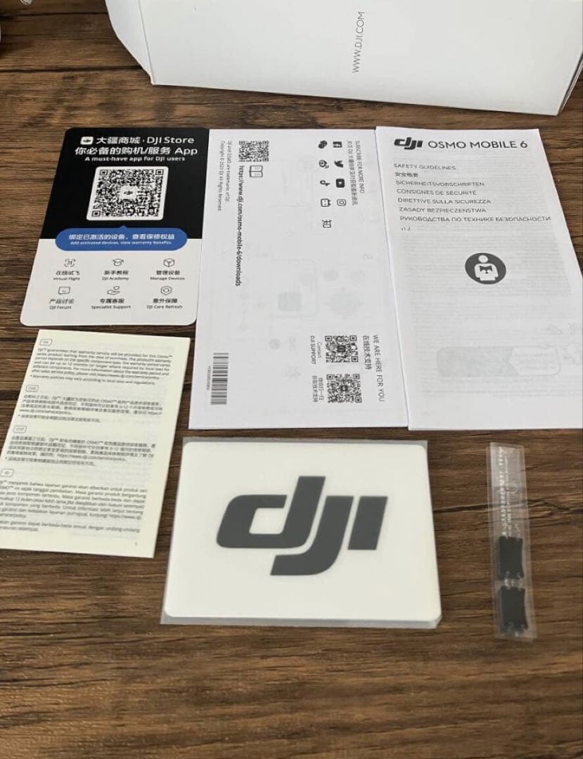 DJI Osmo Mobile 6 OM6 （プラチナグレー） 自撮り