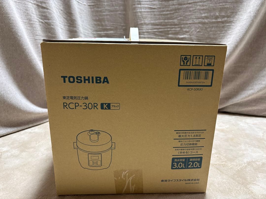 TOSHIBA RCP-30R K 電気圧力鍋