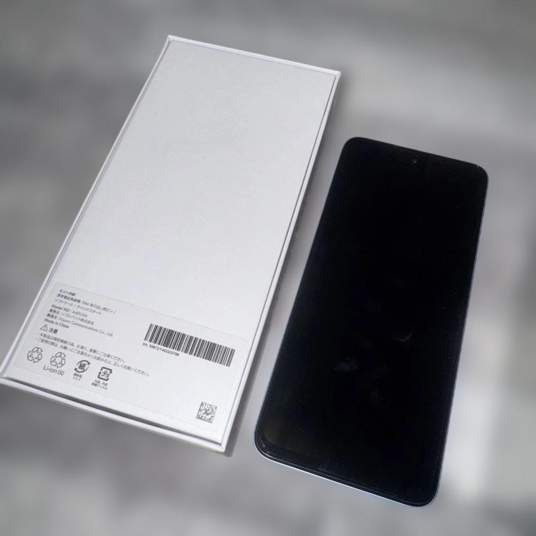 [未使用品] Redmi12 5G スマートフォン 本体 クリアケース付き