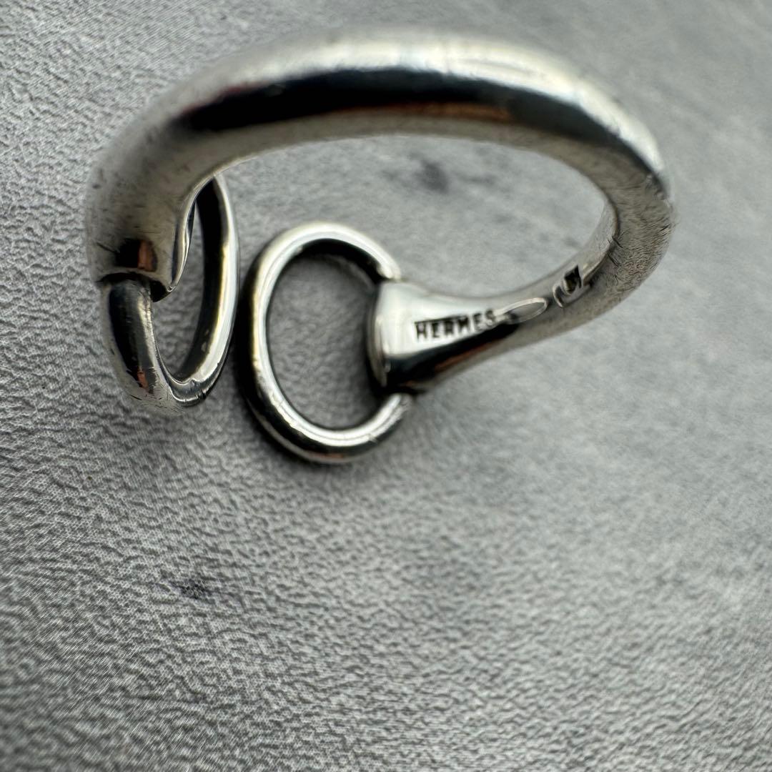 HERMES エルメス ナウシカリング シルバー925 ヴィンテージ 11号