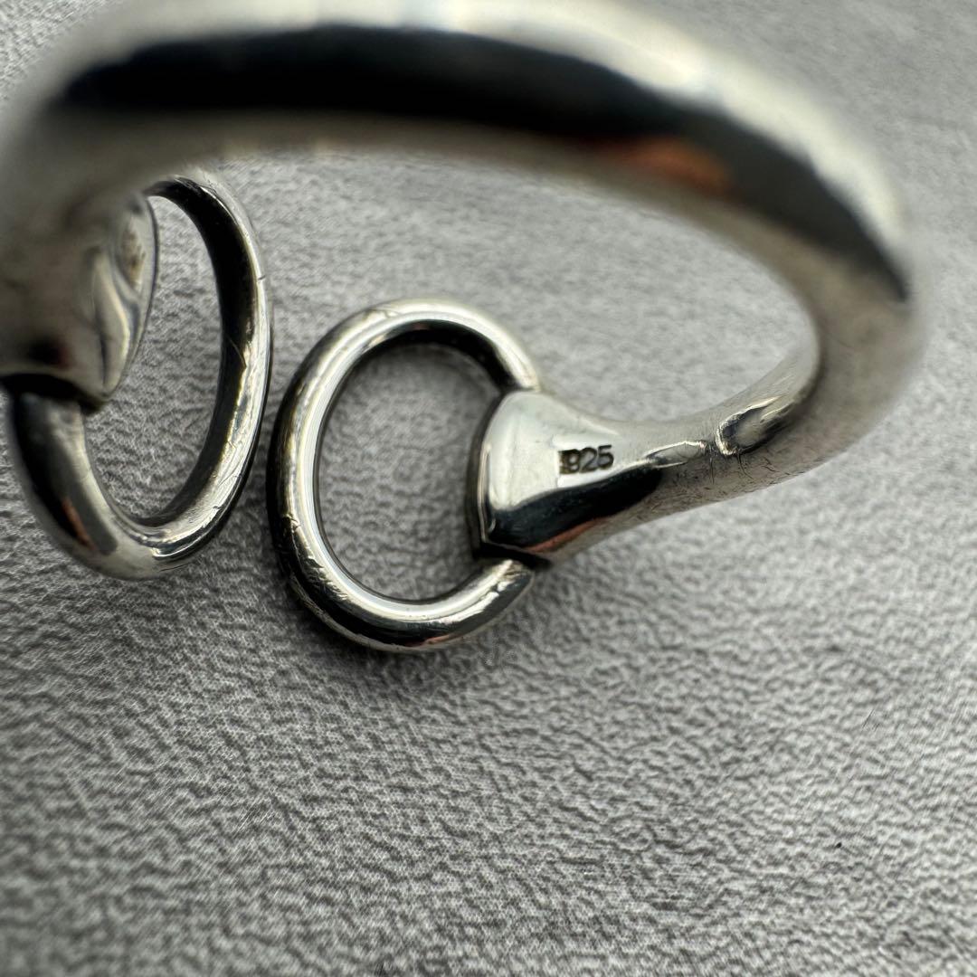 HERMES エルメス ナウシカリング シルバー925 ヴィンテージ 11号