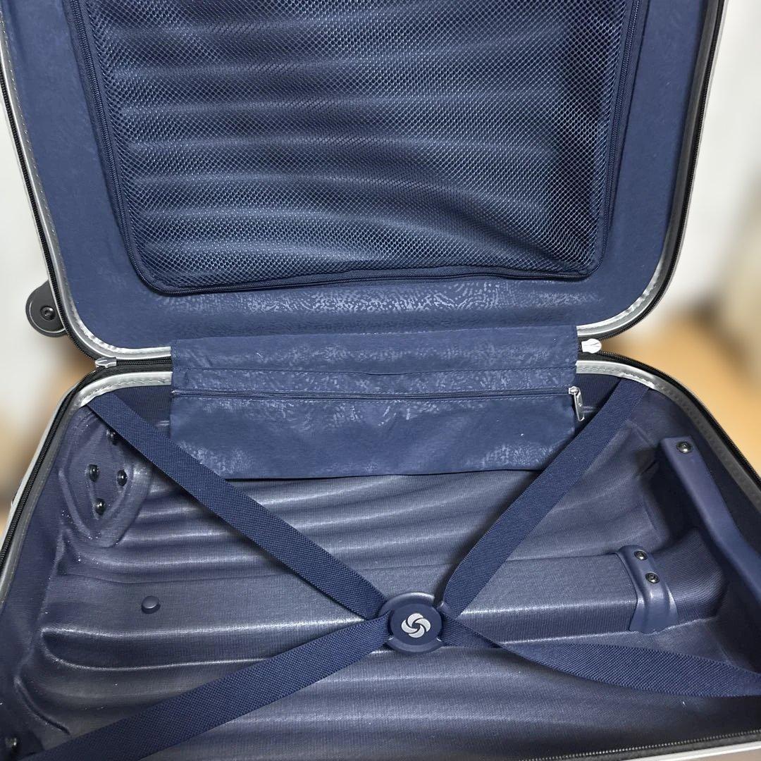 Samsonite シルバーキャリーケース 約55✖️35✖️25
