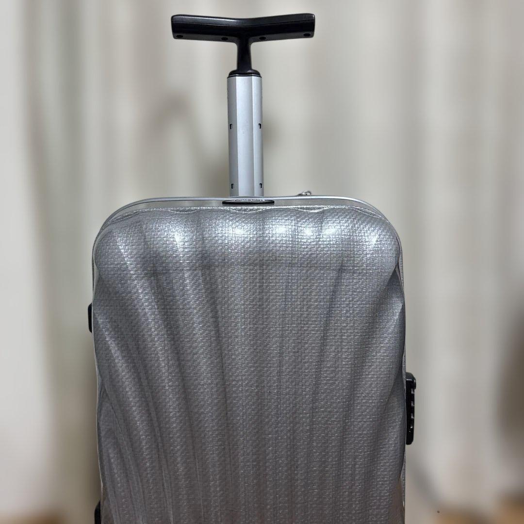 Samsonite シルバーキャリーケース 約55✖️35✖️25