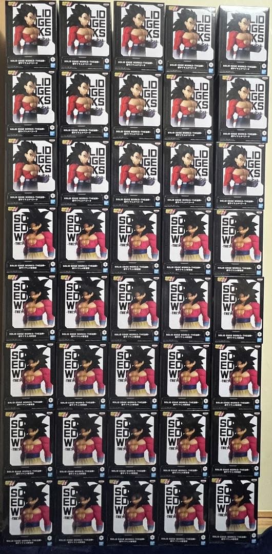 ドラゴンボール GT 出陣 孫悟空 ベジータ 超サイヤ人4 40個